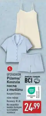 ALDI UP2FASHION Piżama/Koszula nocna z muślinu oferta