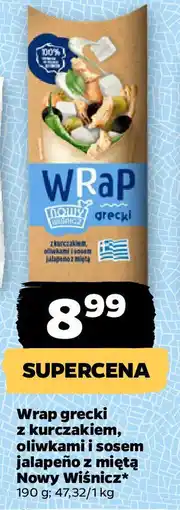 Netto Wrap grecki Nowy Wiśnicz oferta