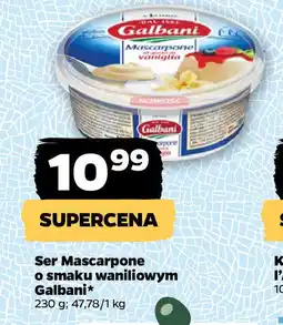 Netto Ser Mascarpone o smaku waniliowym Galbani oferta
