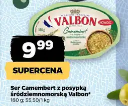 Netto Ser Camembert z posypką śródziemnomorską Valbon oferta