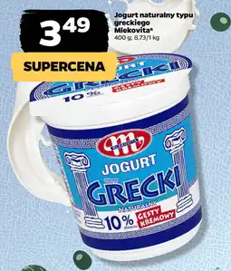 Netto Jogurt naturalny typu greckiego Mlekovita oferta