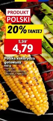 Lidl Kukurydza gotowana oferta