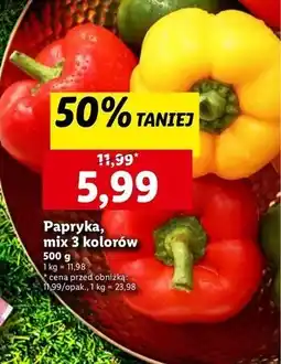 Lidl Papryka mix oferta