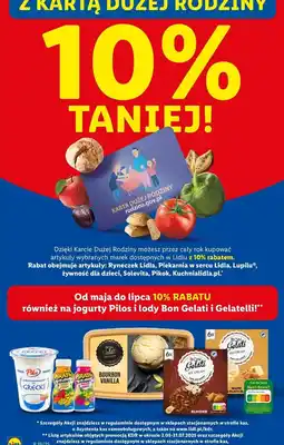 Lidl Lody white chocolate almond Bon Gelati oferta