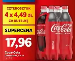 Lidl Napój Coca-Cola oferta