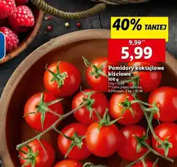 Lidl Pomidory koktajlowe oferta