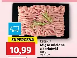 Lidl Mięso mielone wieprzowe z karkówki Rzeźnik Codzienna Dostawa oferta