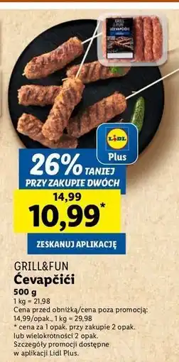 Lidl Cevapcici Grill And Fun oferta