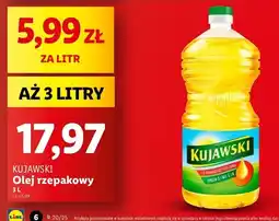 Lidl Olej rzepakowy Kujawski oferta
