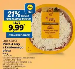 Lidl Pizza cztery sery Chef Select oferta