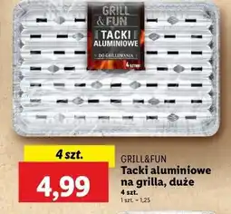 Lidl Tacki aluminiowe Grill And Fun oferta