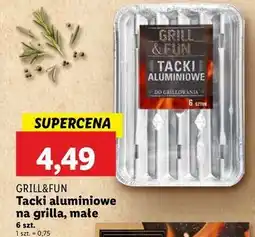 Lidl Tacki aluminiowe Grill And Fun oferta