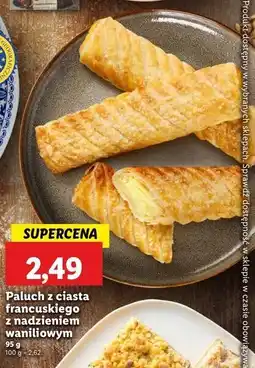 Lidl Paluch z nadzienem waniliowym oferta