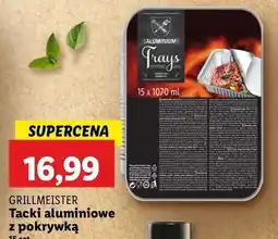 Lidl Tacki aluminiowe z pokrywką Grill Meister oferta