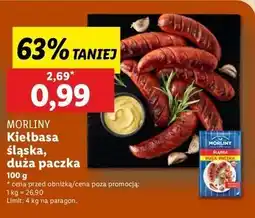 Lidl Kiełbasa śląska Morliny oferta