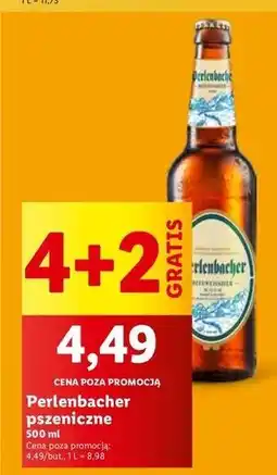 Lidl Piwo Perlenbacher Hefeweissbier oferta