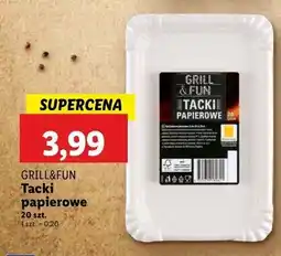 Lidl Tacki papierowe Grill And Fun oferta
