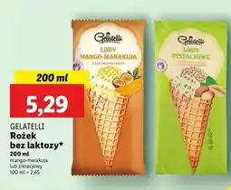 Lidl Rożek pistacjowy Gelatelli oferta
