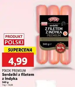 Lidl Serdelki z indyka Pikok oferta