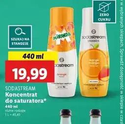 Lidl Syrop orange-mango Sodastream oferta