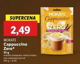 Lidl Cappuccino zero waniliowo- śmietankowe Mokate oferta