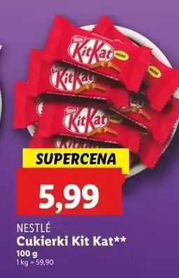 Lidl Cukierki Kitkat oferta