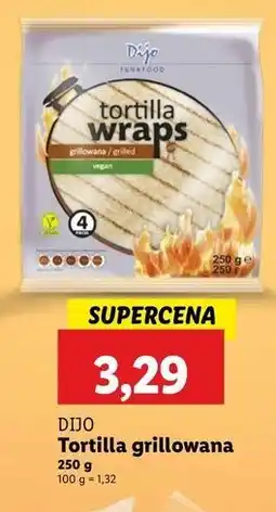 Lidl Tortilla grillowana Dijo oferta