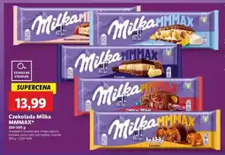 Lidl Czekolada bubbly caramel Milka Mmmax oferta