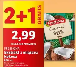 Lidl Mleczko kokosowe Freshona oferta