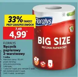 Lidl Ręcznik papierowy Floralys oferta