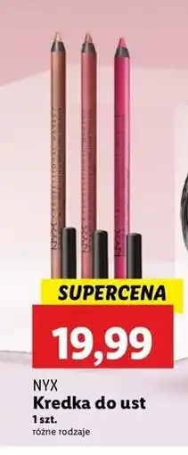 Lidl Kredka do ust 11 red Nyx oferta