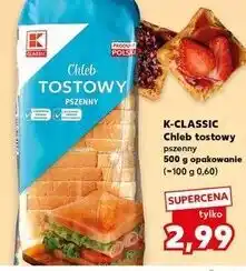 Kaufland Chleb tostowy pszenny K-Classic oferta