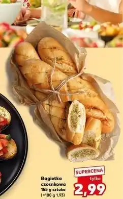 Kaufland Bagietka czosnkowa oferta