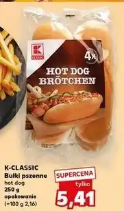Kaufland Bułki pszenne hot dog K-Classic oferta