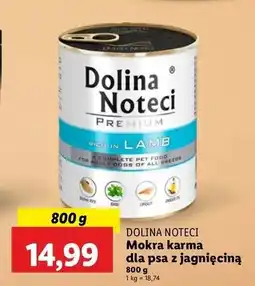 Lidl Karma dla psa bogata w jagnięcinę Dolina Noteci oferta