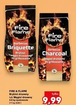 Kaufland Węgiel drzewny Fire & Flame oferta