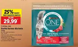 Lidl Karma dla kota indoor Purina One oferta