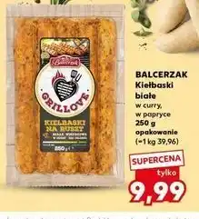 Kaufland Kiełbaski białe na ruszt w papryce Balcerzak Grillove oferta
