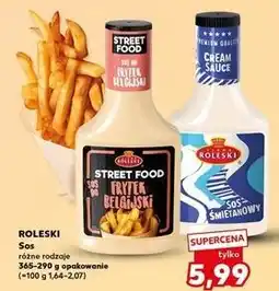 Kaufland Sos śmietankowy Roleski oferta