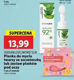 Lidl Płatki pod oczy niacinamide Mond'sub oferta