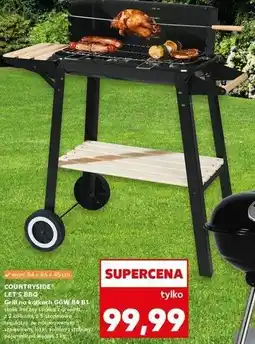 Kaufland Grill na kółkach 84 x 86 45 cm K-Classic Countryside oferta