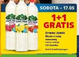 Kaufland Woda truskawkowa Żywiec Zdrój Z Nutą oferta