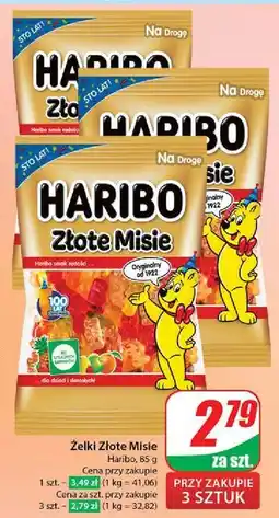 Dino Żelki Haribo Złote Misie oferta
