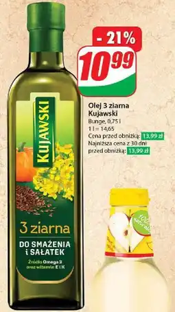 Dino Olej z lnem oraz pestakami dyni Kujawski 3 Ziarna oferta