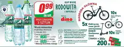 Dino Woda delikatnie gazowana Rodowita Z Roztocza oferta