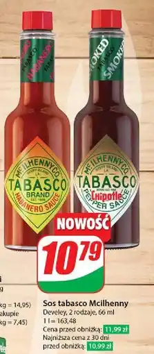 Dino Tabasco chipotle Develey oferta