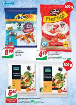 Dino Frytki wavy paprika Aviko oferta