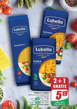 Dino Makaron świderki Lubella oferta