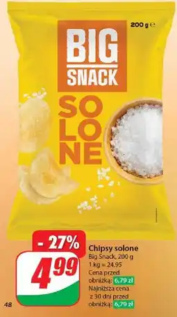 Dino Chipsy solone Big Snack oferta