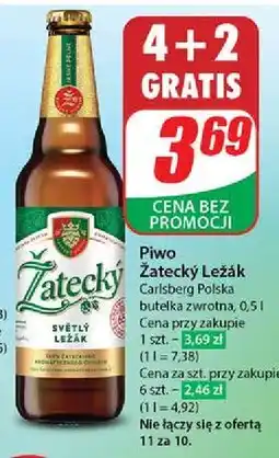 Dino Piwo Zatecky Svetly Lezak oferta